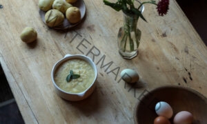 Potato, Garlic, and Sage Soup